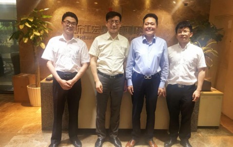 宁波市律师协会会长叶明一行来我所调研