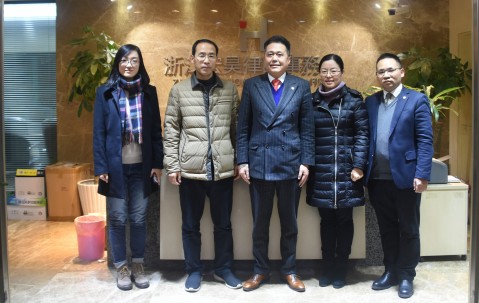 区人民检察院副检察长邱生权一行莅临宏昊调研