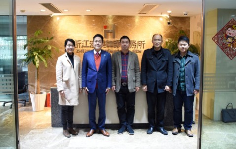 拱墅区委组织部两新工委副书记金成武走访宏昊专题调研L2345工程